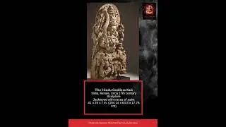 Ancient Goddess Kali Wooden Sculpture | Kali Upasana |Mahakali Upasana #shorts
