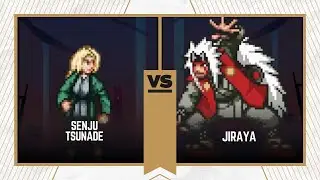 Fight Between [SENJU TSUNADE VS JIRAYA)🔥All Character | Mugen jump force V12