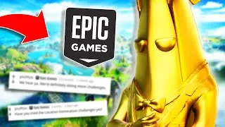 EPIC GAMES RESPONDS TO PLAYERS OVER UNLOCKING THE GOLD AGENT PEELY!! (Fortnite Battle Royale)