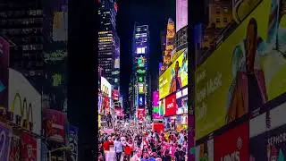 This is Times Square, Manhattan, New York City, 1944 and Present.