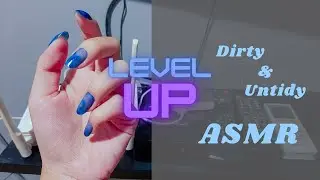 untidy & dirty (room renovation) ASMR