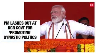 PM Modi attacks KCR govt, says 'parivaarvadi' parties are nation&rsquo;s 'biggest' enemies