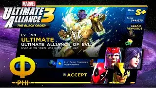 Marvel Ultimate Alliance 3 [NS] - X-Men Vs Alliance of Evil / Infinity Trial Phi / 3 Stars / S+