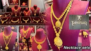 Tanishq 22kt gold necklace set designs with Making charge & Product code | ✨😲wow&hellip;Gold necklace sets
