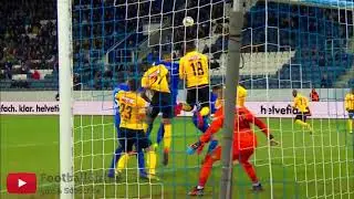 Christian Schneuwly Goal From Free Kick Luzen vs YB (Young Boys) Swiss Cup 2019 Highlights