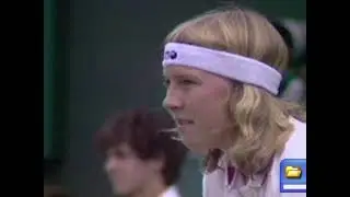 Andrea Jagear vs Billie Jean King Wimbledon 1983 SF