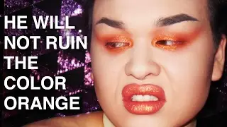 ORANGE Monochromatic Makeup Tutorial