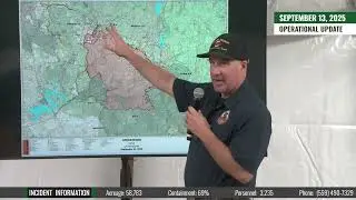 #GarnetFire September 13, 2025 - Operational Update