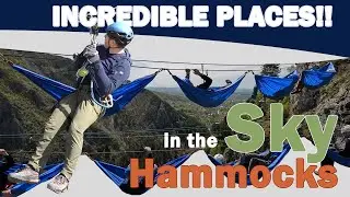 INCREDIBLE Places! - Hammocks in the Sky - Most AMAZING tourist ATTRACTION at Baia de Fier Romania