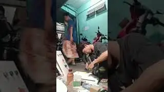 proses perakitan pintu panel cos motorized
