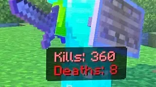 I got 300 kills in Minecraft!