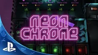 Neon Chrome - Launch Trailer | PS4