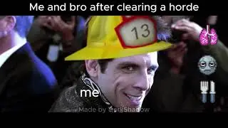 Clearing a horde in Project Zomboid