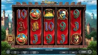 Demo gameplay of The King by Endorphina