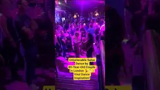 Unbelievable Salsa Dance by 80-Year-Old Couple in London💃| Viral Dance Inspiration! old couple salsa