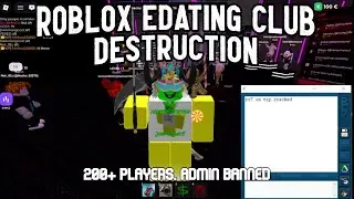 Roblox Hacking Online Dating/Club Game 200+ Players  || RC7