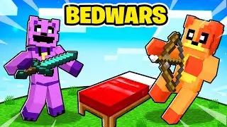 DogDay e os Smiling Critters BATALHARAM na BEDWARS do Minecraft