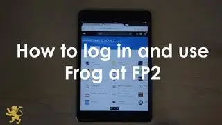 Frog login instructions
