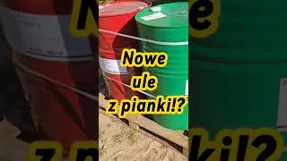 Jak powstają ule z pianki poliuretanowej, pierwszy odlew #PolskiMiodek #piankadouli #poliuretan #ul