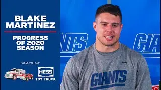 Blake Martinez on Progress of 2020 Season | New York Giants
