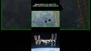 Shoebox-sized BurstCube and SNOOPI satellites entered low-Earth orbit from the ISS