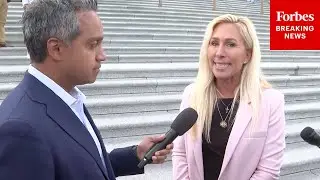JUST IN: Marjorie Taylor Greene Asked Point Blank if She'll Run For Senate In 2026 Gerogia Race