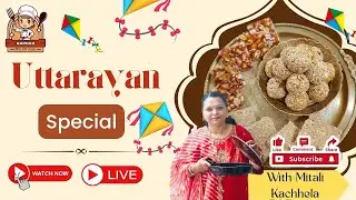 Uttarayan Special | Til Laddu & Chikki | Makar Sankranti Festive Sweets | Live with Mitali Kachhela