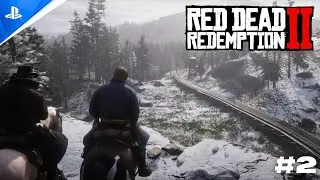 Robbing a TRAIN | Red Dead Redemption 2 | Part 2 | PS5