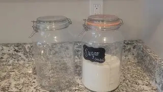 Qianfenie 1-Gallon Super Wide-Mouth Glass Jars (2-Pack) &ndash; 4100ml
