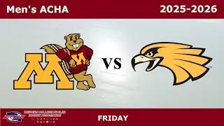UM Gophers vs UMC Eagles | Game 1 |ACHA MD2 | College Hockey | 2025-2026