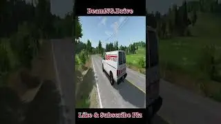Cars vs Numerous Guardrails #4 - BeamNG.Drive #ytshorts #shorts #asmr #beamngdrive #bgmi