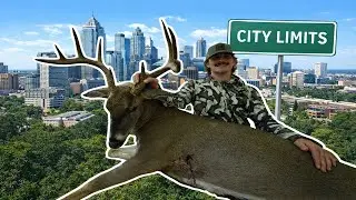 BOW HUNTING IN THE CITY! | CRAZY HUNT!