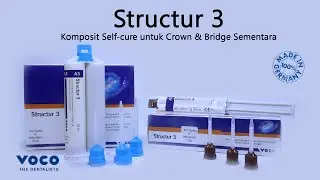 Structur 3 Komposit Nanohybrid Self-Cure | Temporary Crown & Bridge | Provisoris - VOCO GmbH