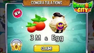 Dragon City - Claims 3 Million Foods + Onigiri Dragon | ARENA REWARDS 😱