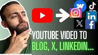 Unlimited Posts - YT transcripts to social media blast (4k$ Generated)