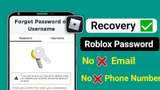 How to Reset Roblox Password Without Email (2025) - Get Back Your Roblox Account