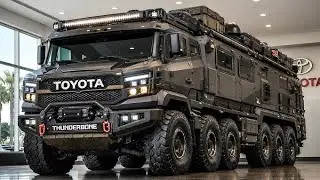 Toyota Sprinter 6x6 Extreme 2026 года &ndash; непревзойденный шестиколесный внедорожник, переосмысливаю...