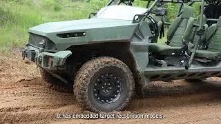 U S  Army Showcases New Autonomous Infantry Squad Vehicle at Fort Johnson