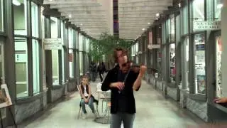 David Adamczyk at the Market Arcade