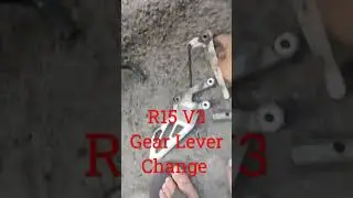 R15 V3 Gear Lever Change || Full Video link in Description