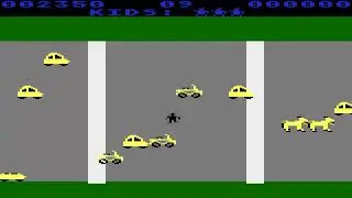 ATARI 8BIT XL XE Danger Crosswalk PASS THE ROAD Howard Witkin & ALA Software 400 800 600 1200 ATARIM