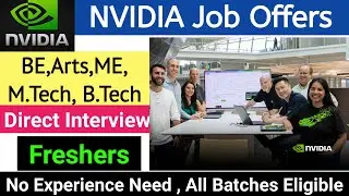 Nvidia Jobs For Freshers 2022 | Nvidia Recruitment 2022 | Nvidia Interview 2022 | Nvidia Hiring 2022