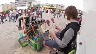Pipe man|| played edam tones very well || talented guy.