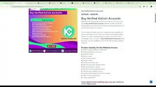 Top 37 Sites To Buy Verified Kucoin Accounts in 2025