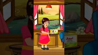 Bacche Ki Masti 😂| Hindi Kahani | khaniya | #shorts #trending #cartoon #animation