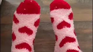 Women&rsquo;s Fuzzy Socks 5 Pairs Warm Cozy Fluffy Heart Winter Slippers