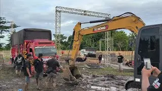 AKHIRNYA BANTUAN DATANG‼️PENYEWA BAWA BEGI EVAKUASI TRUK BREWOG AUDIO 