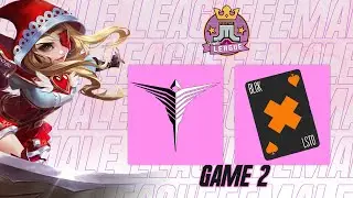 Just ML  Female League 6 Day 5 Arkangel Fe vs BLCKLSTD Game 2 (BO3) | Just ML Mobile Legends