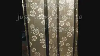 How to create your own privacy/folding screen (and length check)