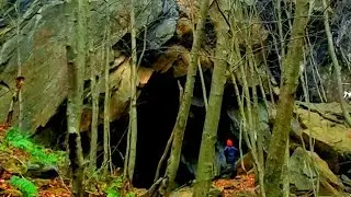Hiking to  a Huge Abandoned Coal Mine in Ashland, Pa.